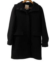 Zara trafaluc Womens XS Wool Blend Black Long Peacoat Womens Jacket coats, XS