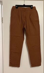 Brown striped Pants