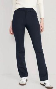 Old Navy High Rise Pixie Flare True Navy Pant 6