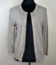 Fresh Produce 100% Cotton Button Front Printed Cardigan