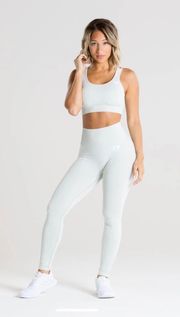 Power Seamless Leggings Washed Light Gray