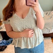 Lucky Brand Baby Doll Top