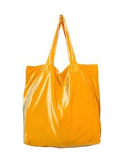 Yellow Velvet Tote Bag