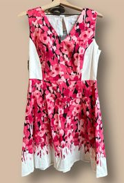 NWT New York & Company Sleeveless Floral Print Dress