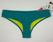 Arena aqua bikini bottoms XL unique brief NWT