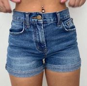 Billabong blue jean shorts