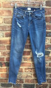 Distressed Skinny Jeans