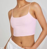Baby Pink Cropped Cami