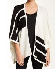 Brochu Walker Alpaca Wool Stripes City Poncho