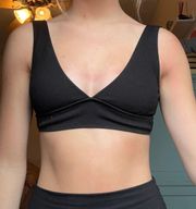 SheIn Black Triangle Bikini Top