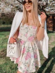 Floral Corset Style Dress