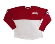 SKY Alabama Small Varsity Long-Sleeve T-Shirt University Sporty