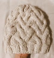 Cable Knit Winter Hat