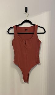 Dark pink Tank Top Bodysuit