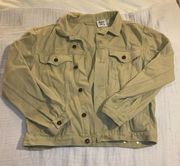 Beige Denim Jacket