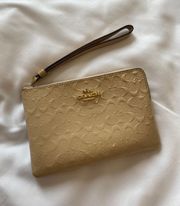 Coach Nude Wristlet