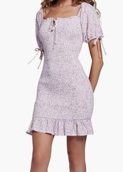 Lost + Wander Winsome Orchard Puff Sleeve Dress