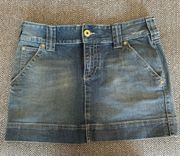 Vintage  Jean Skirt