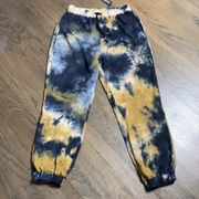 BLANK Nyc Multi Fall Tie Dye Color-Way Sweatpants Gotta Be You Size Medium