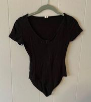 Out From Under Black Bodysuit Size XS