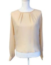 nude blouse XS #9