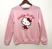 Sanrio women pink sweatshirt sweater size S/M NWOT