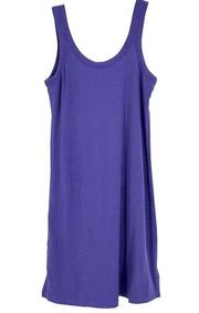 Lululemon Classic Fit Cotton Blend Scoop Dress Chai Purple Sleeveless Size 4