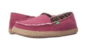 Sanuk Women’s "Fiona Sidewalk Surfer" Slip on Shoes In Size 7 (Z006)