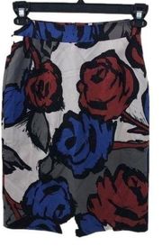 TRINA Turk floral print pencil skirt