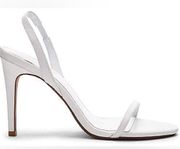 RAYE Becky heel sandal in white