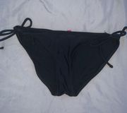 cheeky black swimsuit bottoms