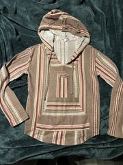 Wallflower Striped Hooded Long sleeve 