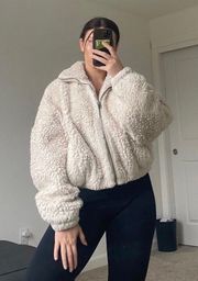 Crop Fur Jacket 