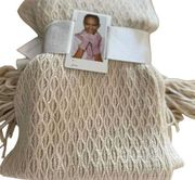 NEW New York & Company Scarf and Glove Set - Beige Textured