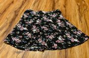 Wet Seal Y2K Pink Floral Mini Skirt Medium