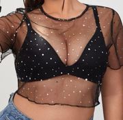 Star Mesh Top from