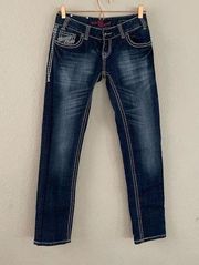 Rock and roll cowgirl skinny jeans