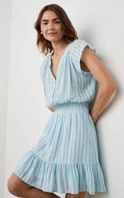 Augustine Dress in Laguna Stripe