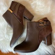 Louise et Cie | Vasca Leather Suede bootie Size 9.5