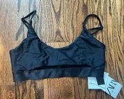 nwt black bikini top