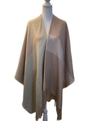 New SOIA & KYO Blush Pink And Ivory‎ Scarf/Wrap/Shawl With Fringe OS #941