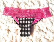 Beach Bunny Gingham Lady Lace Bikini Bottom