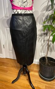 Faux Leather Pencil Fit Bodice Skirt Rave Work club Party rockstar punk moto