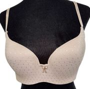 Izod Bra 38C Polka Dots NWT Padded Underwire 501121IZ Intimates Read Notes NEW