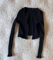 Asos ribbed cardigan 4