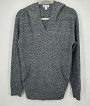 Market & Spruce Women's Long Sleeve Hoodie Sweatshirt Size L