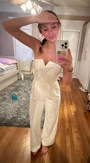 London strapless Jumpsuit