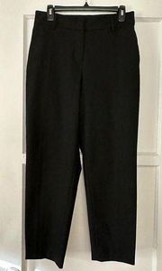 H&M Black straight leg dress pants