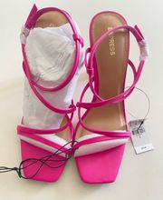 NWT  Strappy Heeled Sandals