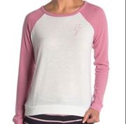 PJ salvage Reglan sleeve Lightenening lounge top